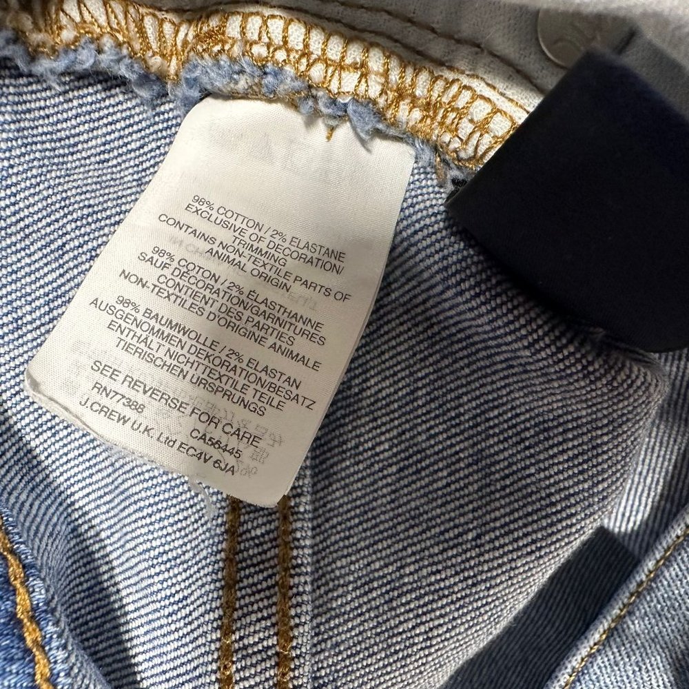Madewell Blue Ankle Cropped Jeans - Picture 11 of 12